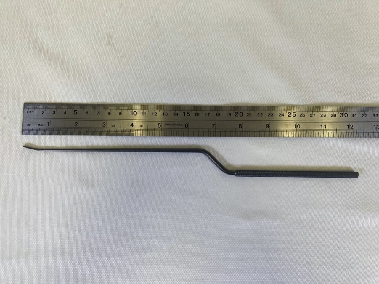NUVASIVE 3300118 Bayonet Blackened Long Neuro Spine Penfield Push/Pull Dissector — photo 11