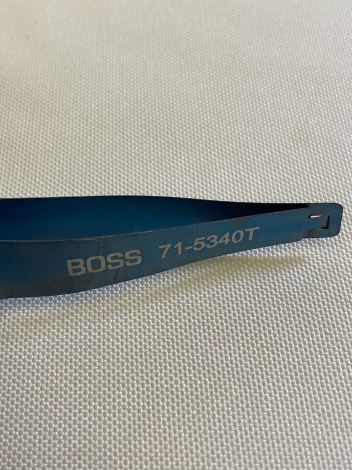 BOSS INSTRUMENTS 71-5340T Malis Titanium Bayonet Scissor Fine Tip 3.75" WL Neuro — photo 2