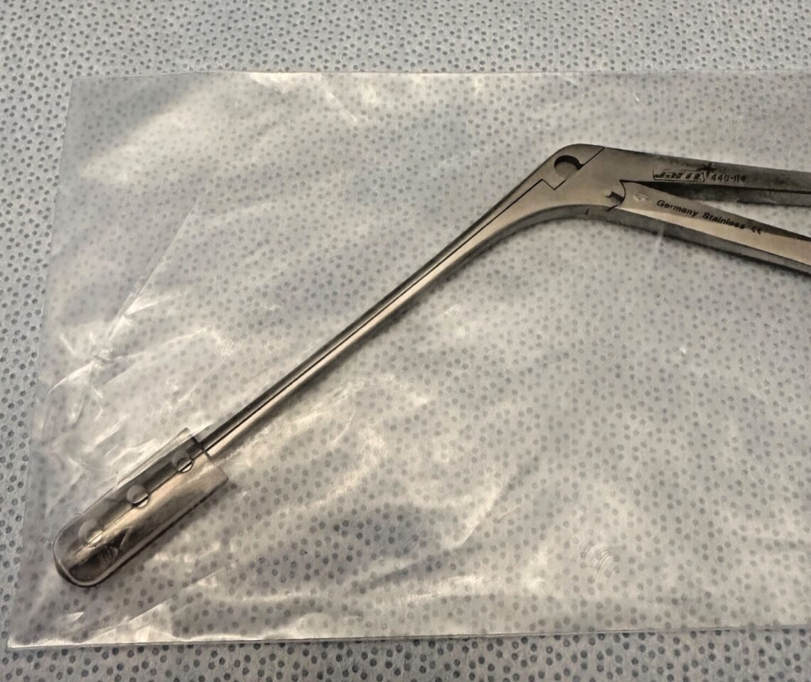 JARIT 440-114 Blakesley Forceps Fenestrated Straight WL 4-1/2" — photo 7
