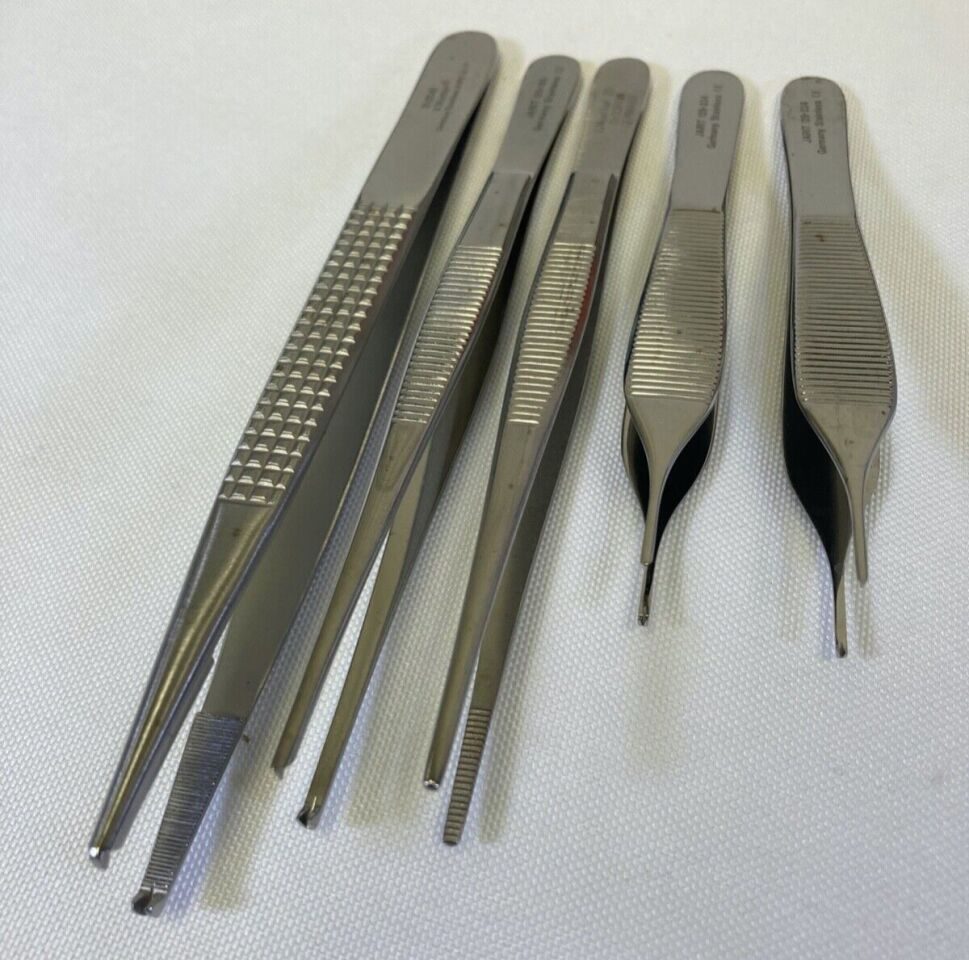 VARIOUS  Jarit V. Mueller Bowel Closure Instrument Tray w/ Case — photo 3