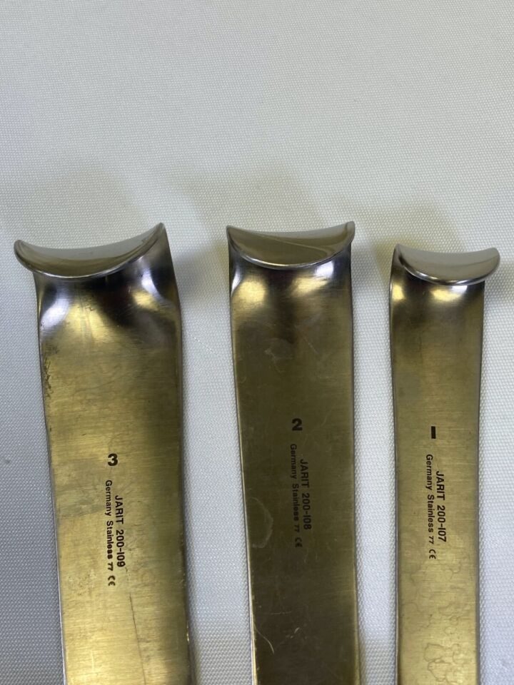 JARIT 200-107/8/9 Roux Double Ended Retractors, Set of 3 — photo 4