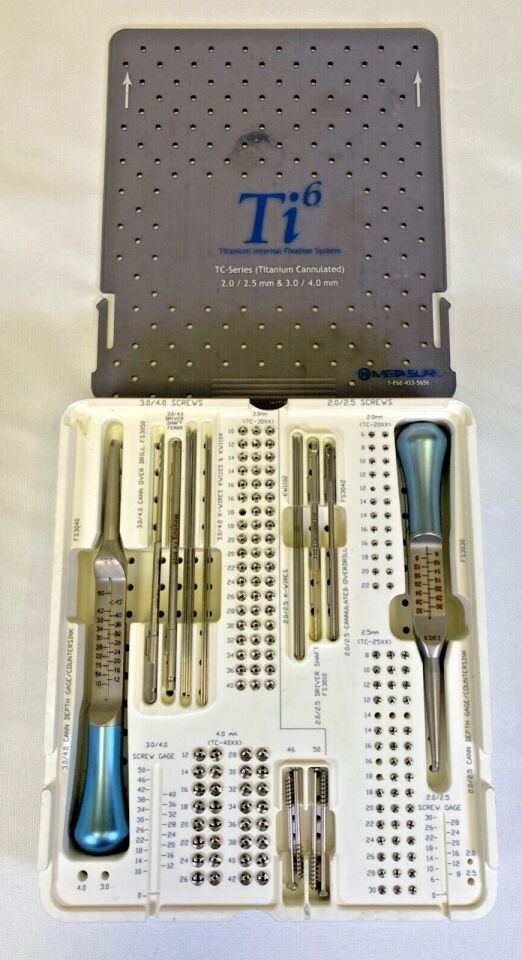 METASURG TT-3000 Ti6 TC-Serie Ti Cannulated Internal Fixation System — photo 1