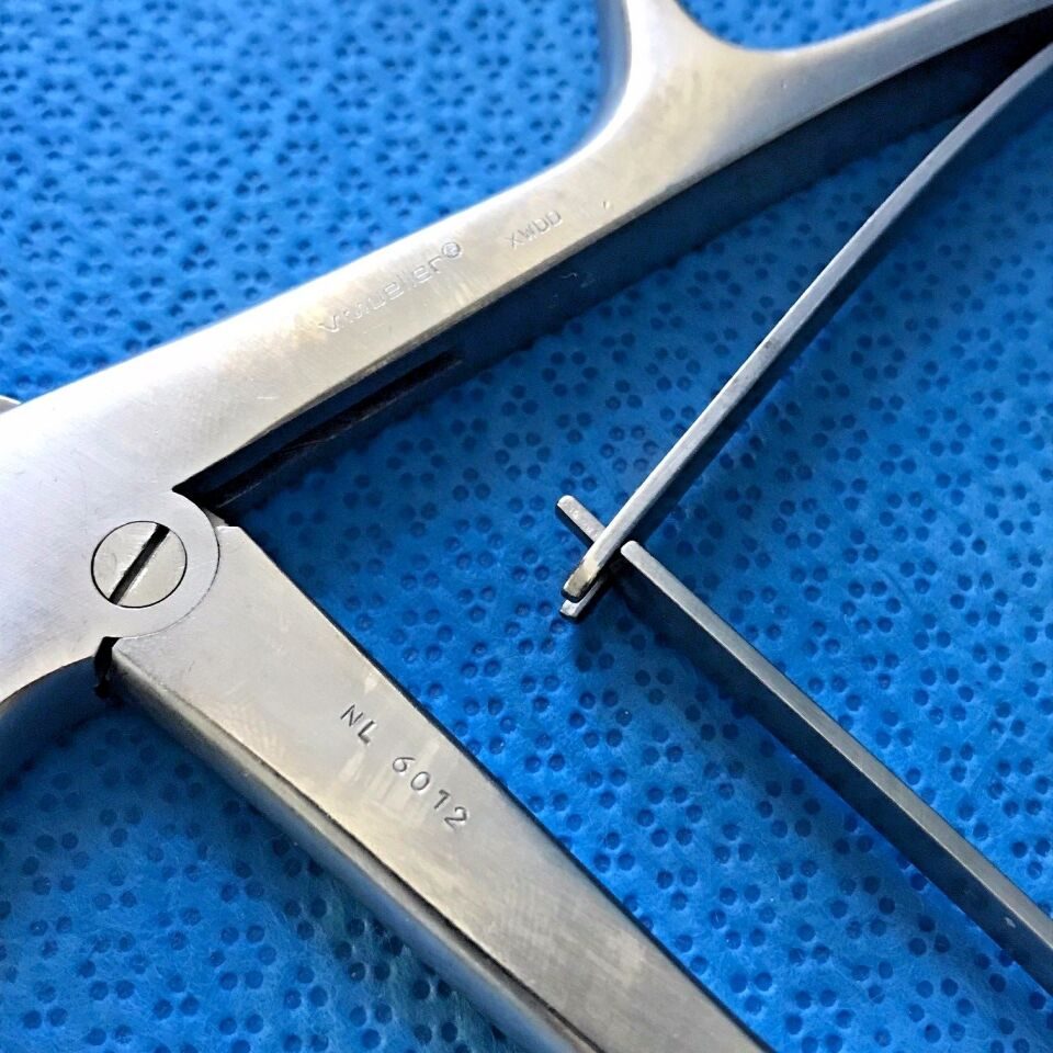 V. MUELLER NL6012 Spurling-Kerrison Rongeur Forceps 4mm Bite, L 6" Orthopedic — photo 5