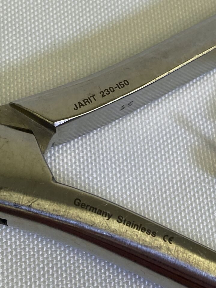 JARIT 230-150 Adson Bone Rongeur 8mm Bite 8.25" Orthopedics Trauma — photo 3