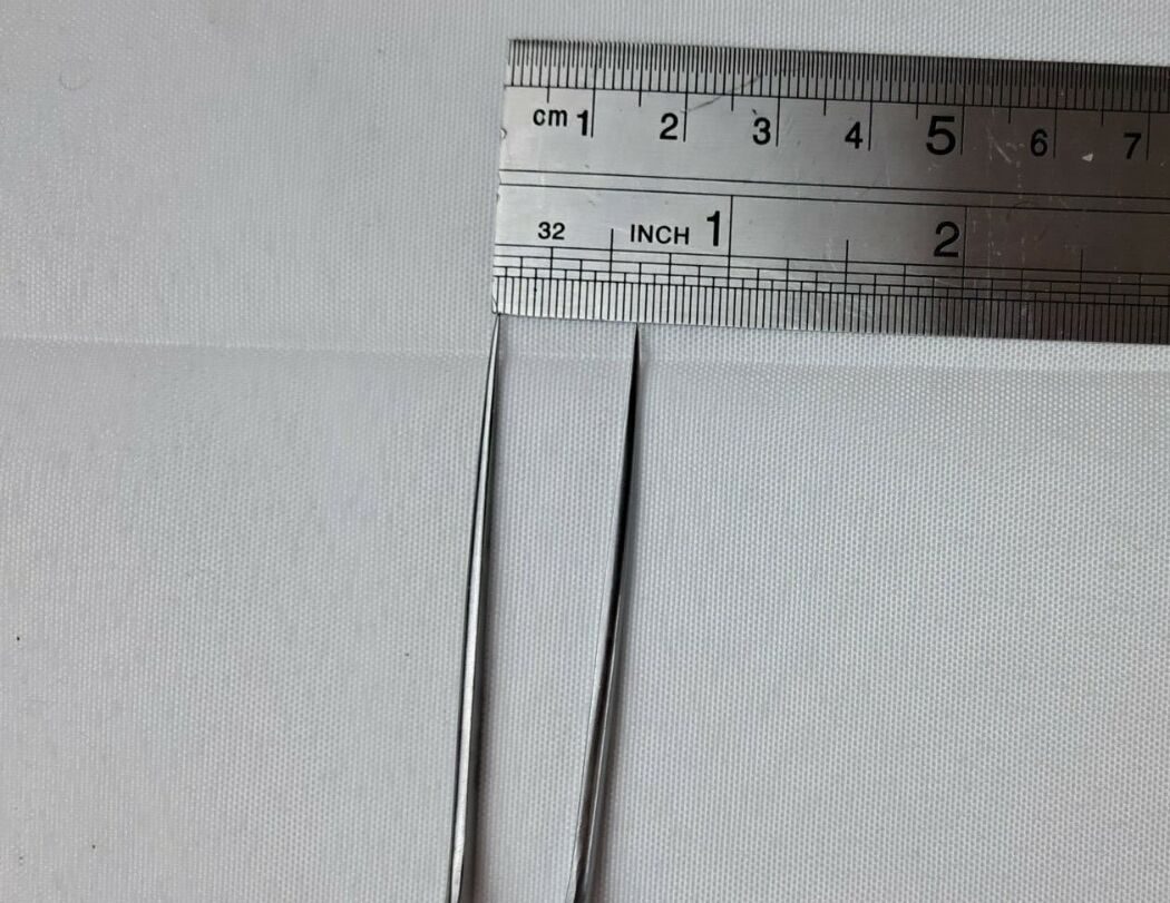 AESCULAP BD887R Micro Tissue Forceps Straight — photo 7