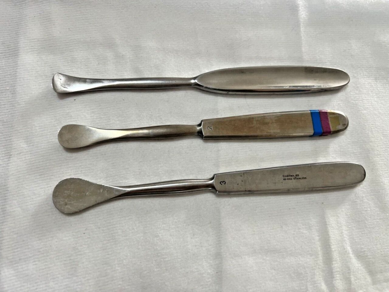 CODMAN  Set of 3 Periosteal Elevators — photo 1