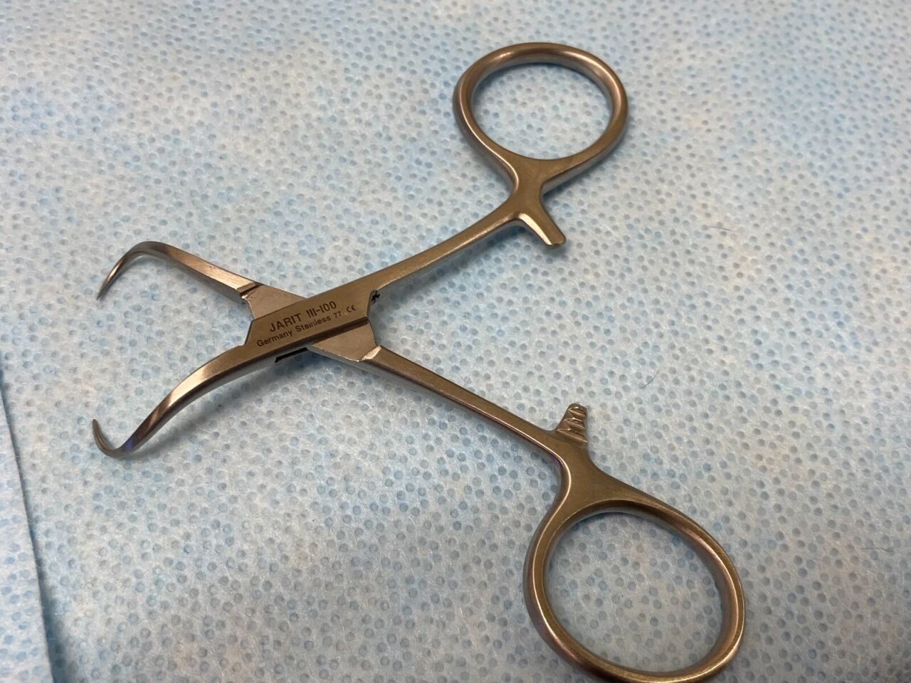 JARIT 111-100 Backhaus Towel Forcep 3 1/2" — photo 5