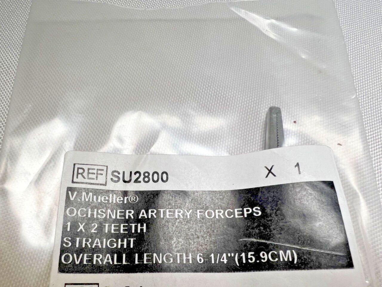 V. MUELLER SU2800 Pair of Ochsner Artery Forceps — photo 3