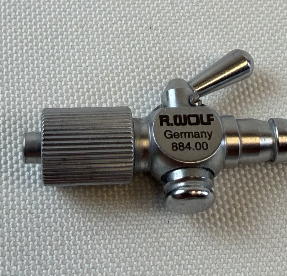 R. WOLF 884 Luer Lock w/ Valve & Hahn Adapter Set — photo 2