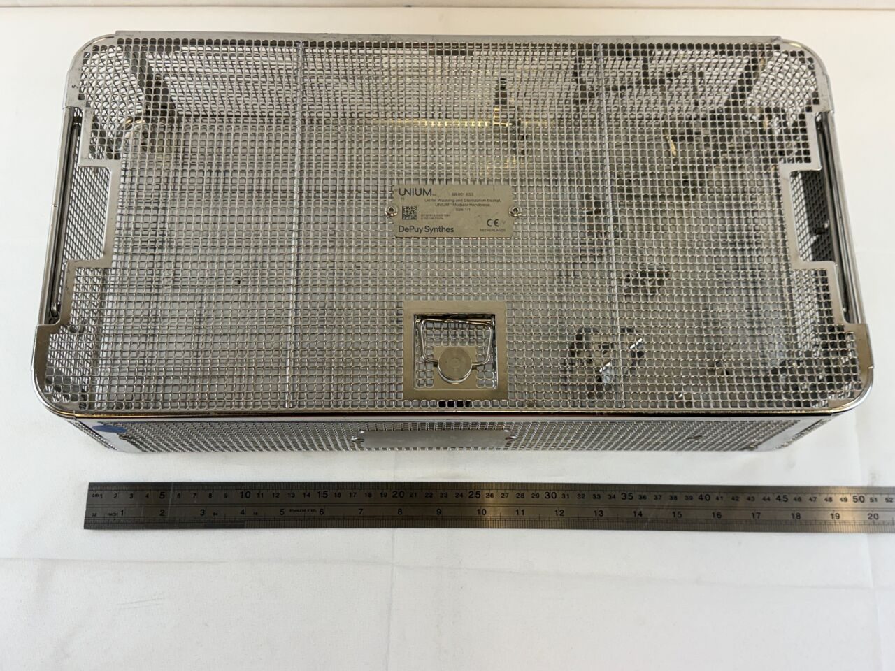 KLS MARTIN 68.001.650 UNIUM Sterilization Basket & Lid — photo 5