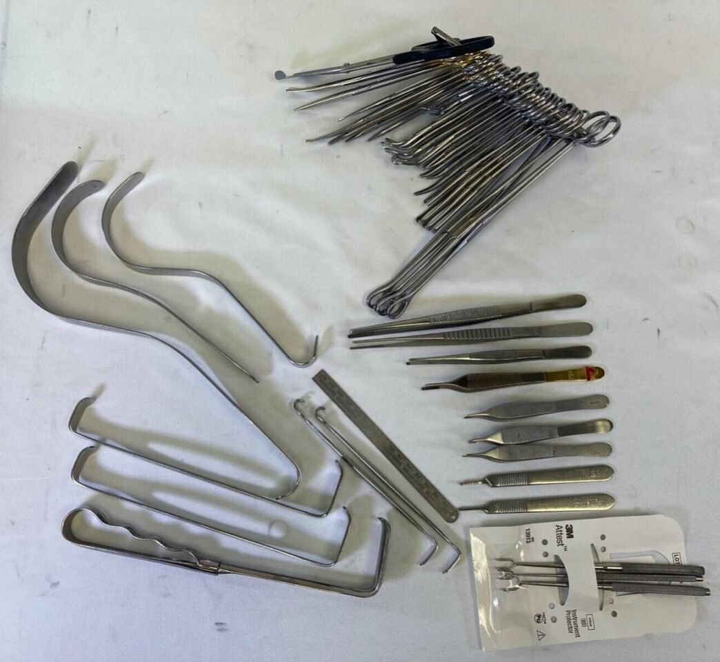 JARIT Symmetry Konig 48 Piece w/ Sterilization Case Breast Instruments Tray — photo 2