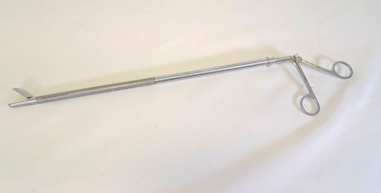 KARL STORZ 26173GS Biopsy Spoon Forceps 10mm X 36cm Spring Handle — photo 1