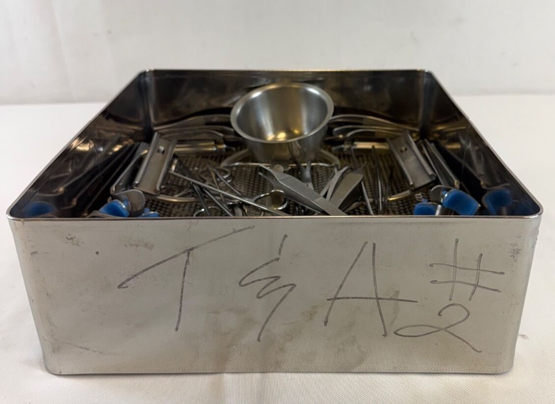 WECK Tonsil / Adenoidectomy Tray T&A w/ Sterilization Pan 32 Piece Tonsil / Adenoidectomy Set — photo 11