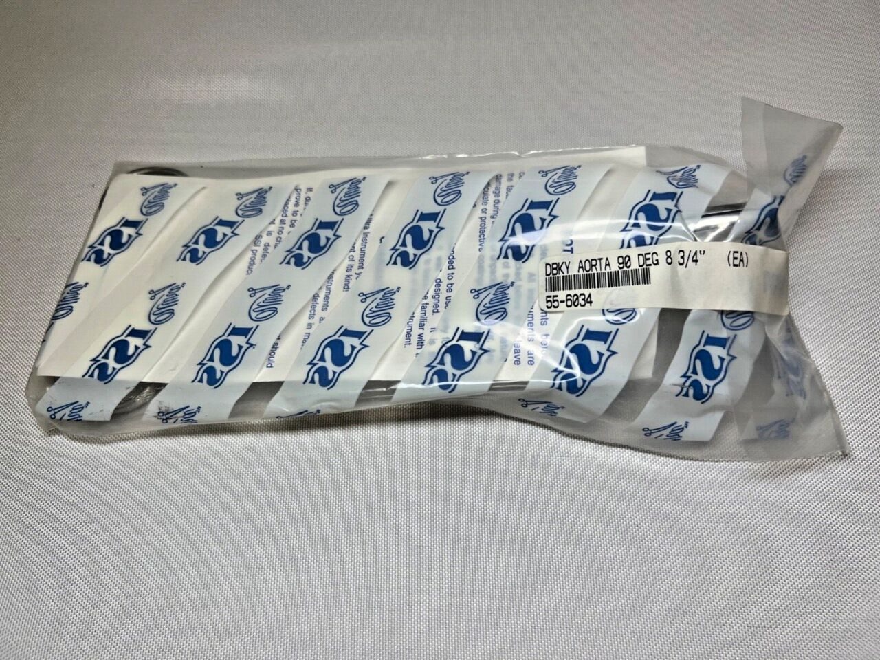 SSI ULTRA 55-6034 DeBakey Multi Purpose Clamp 1x2 Teeth 90deg X 8-3/4" — photo 4