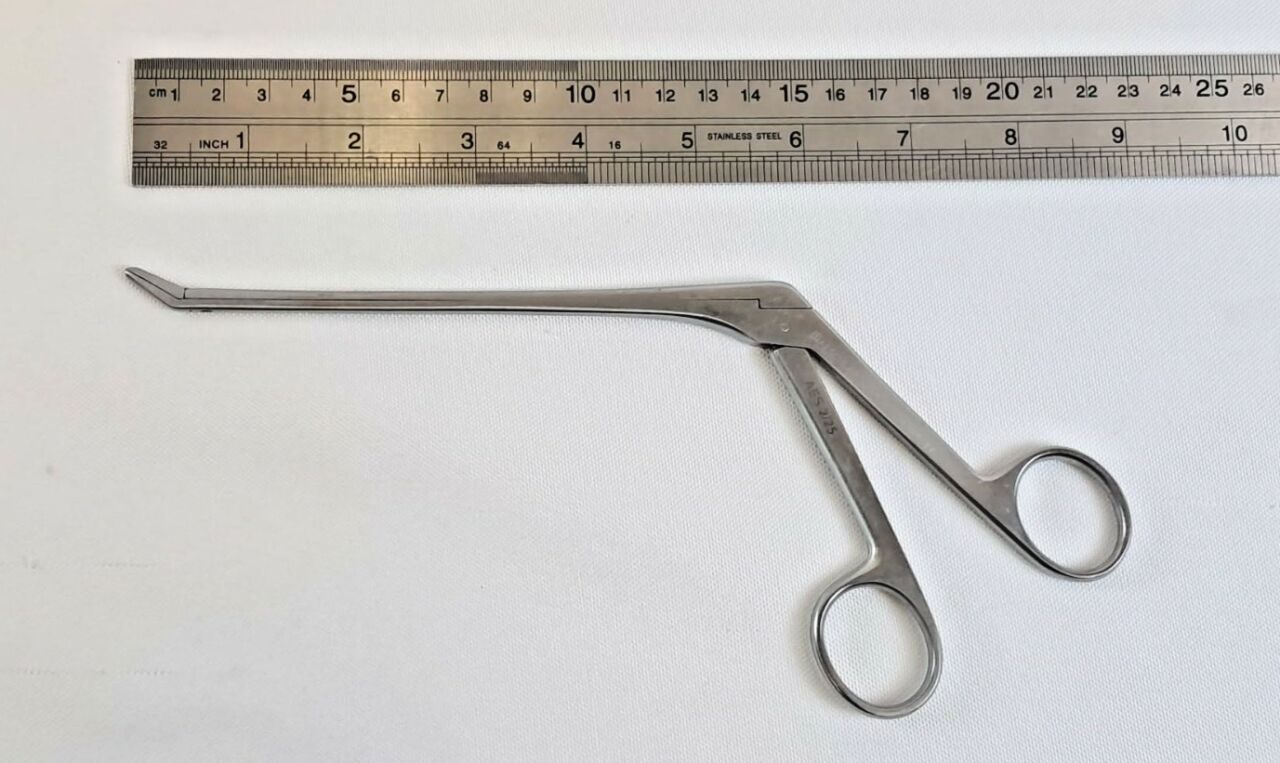 AESCULAP FF843R Caspar 3.0mm Up Biting Rongeur 15.5cm Length ENT — photo 5