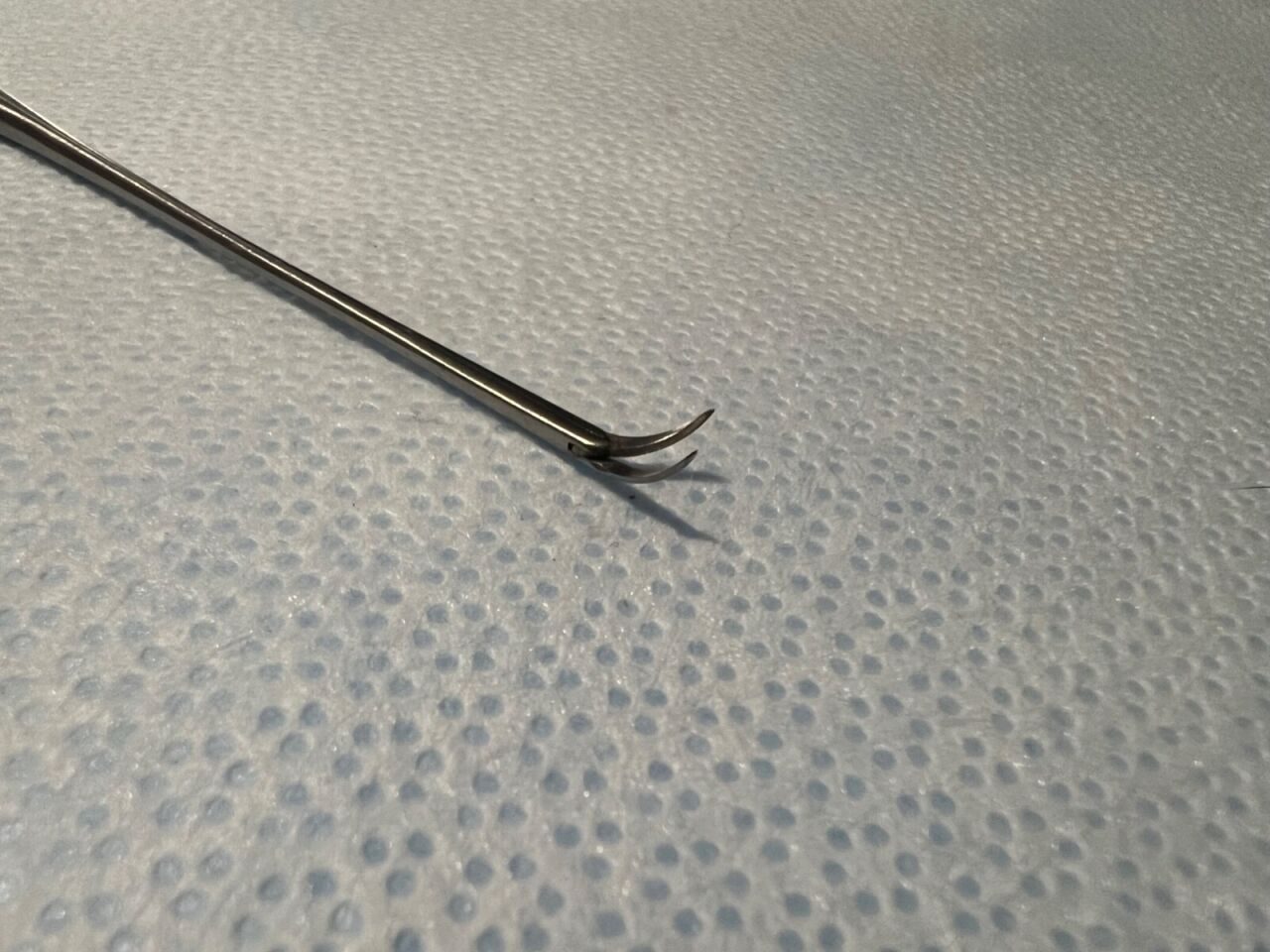 BAUSCH & LOMB 1705 QHR Curved Right 5mm X 5.3" House-Bellucci Alligator Scissors — photo 3