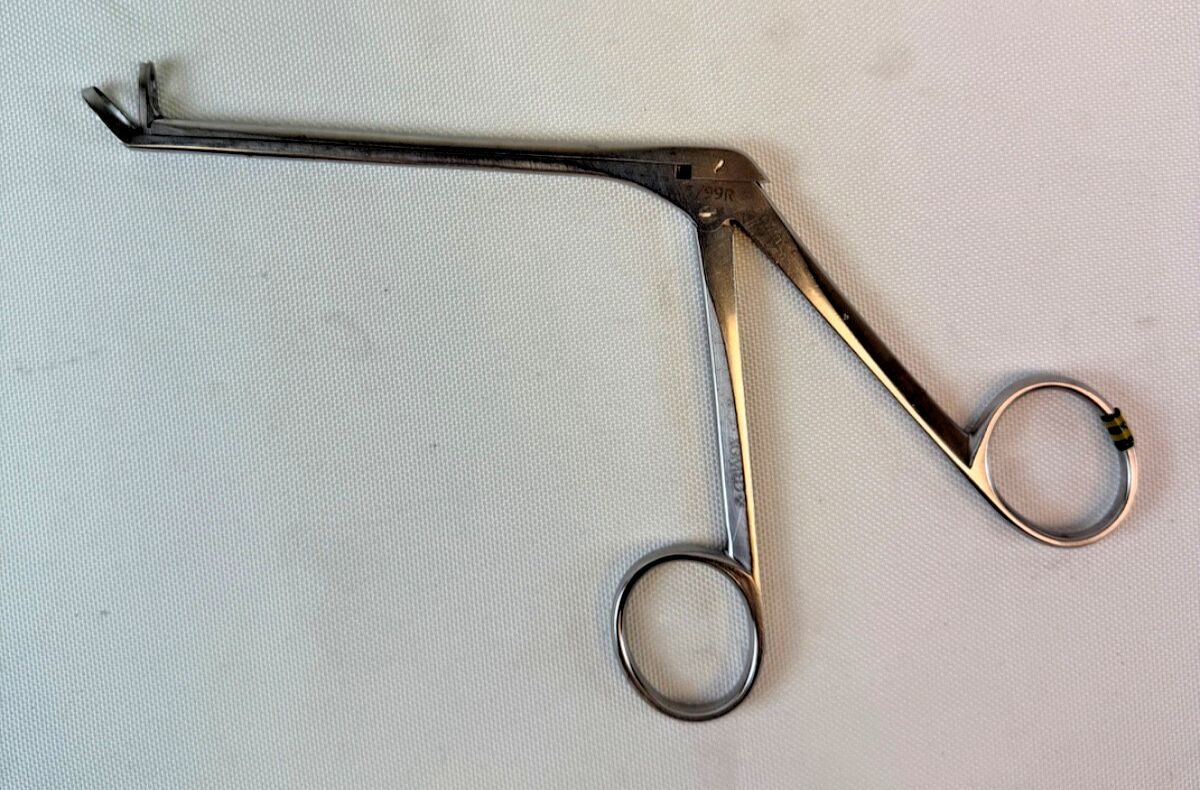 BOSS INSTRUMENTS 93-6012 ThruBite Blakesley Size 1 45deg Angle 4mm Jaws