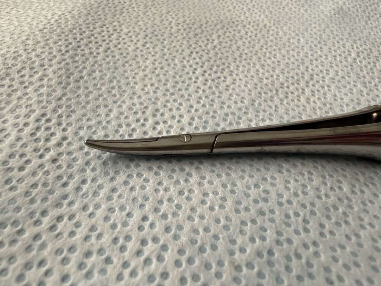 STEPHENS S6-1005 Barraquer Curved Locking Needle Holder 5-1/2" Length — photo 4