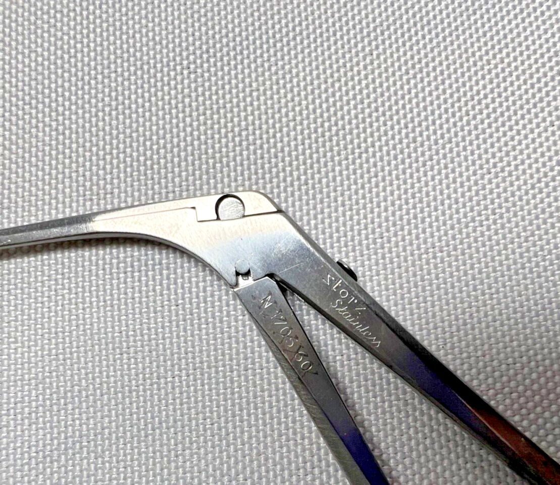 STORZ N1705 60 House Strut Forceps 6mm Smooth Jaws 5.3" Length ENT — photo 4