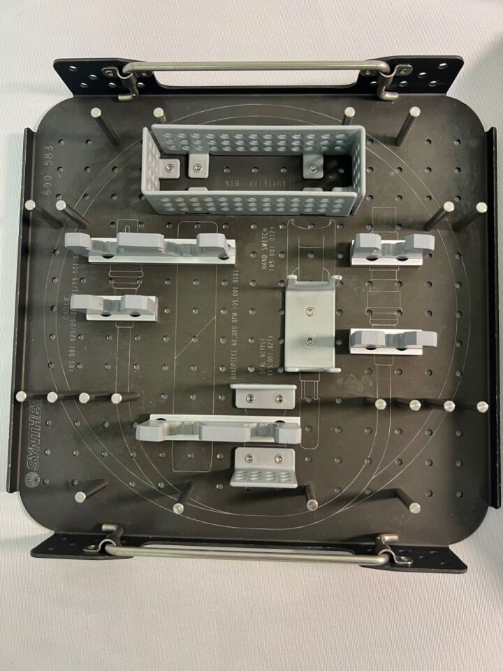 SYNTHES CCMED406 Neuro Fixation System Sterilization Tray — photo 3
