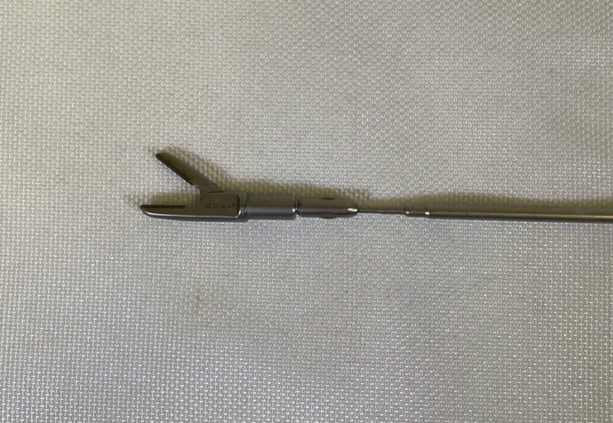 AESCULAP PO628R AdTec Monopolar Laparoscopic Needle Holder Insert 5mm x 310mm — photo 2