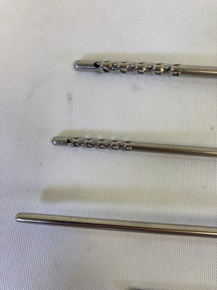 VARIOUS  Liposuction Cannulas w/ Sterilization Case & Adapters — photo 4