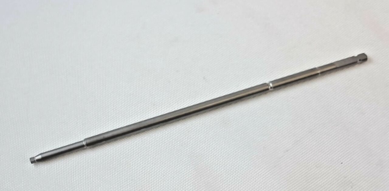 STRYKER 702851 2.5mm Hex Screwdriver Shaft Q/C Coupling 6.5" Orthopedics — photo 1