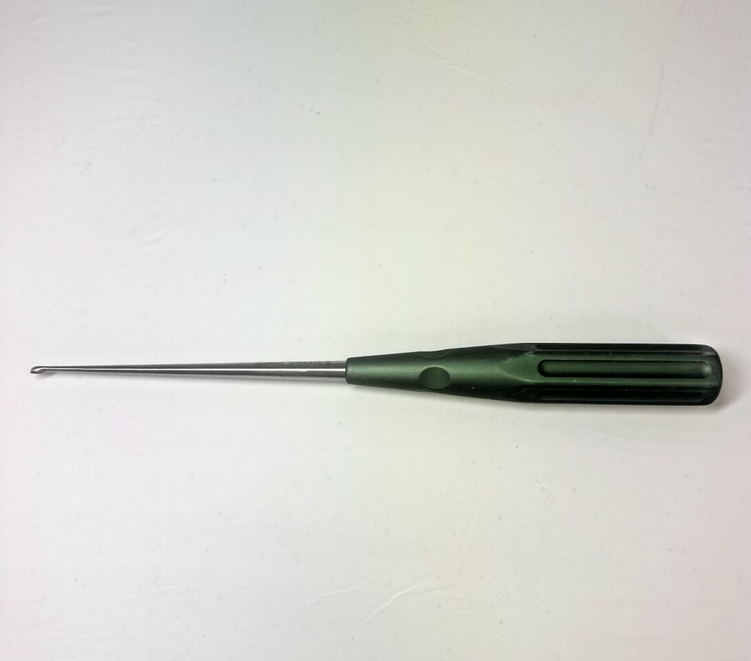 V. MUELLER U-0179 Neurology Upper Spine Curette Chroma-Line 10" — photo 1
