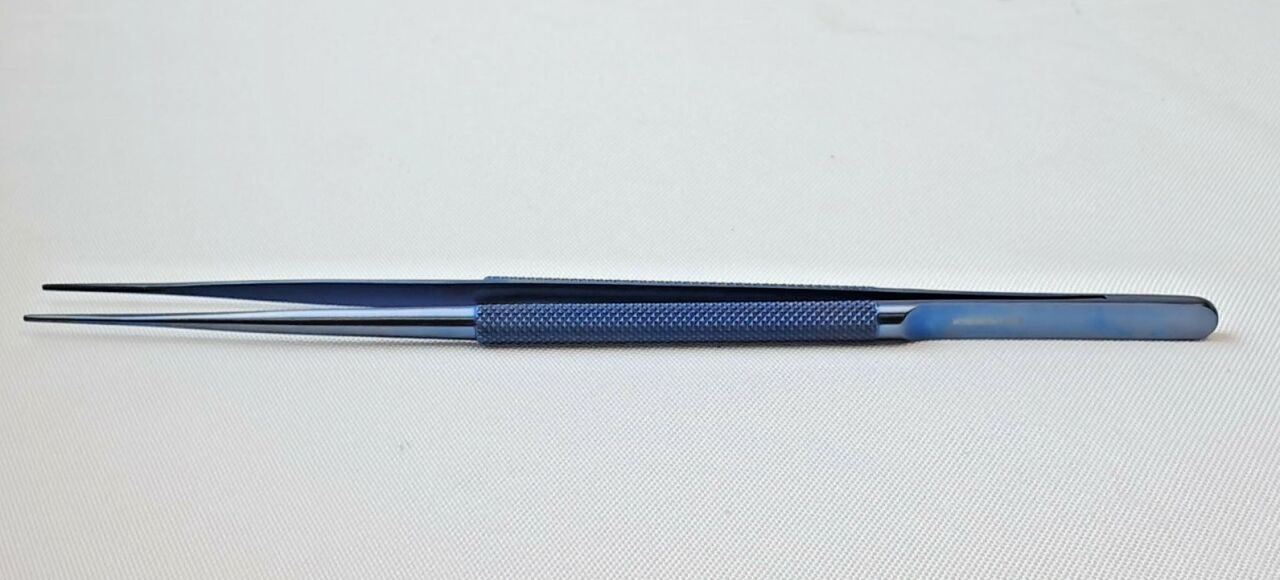 SYMMETRY 55-9035T Titanium Gerald-DeBakey Tissue Forceps 1.0mm 7" Vascular — photo 1