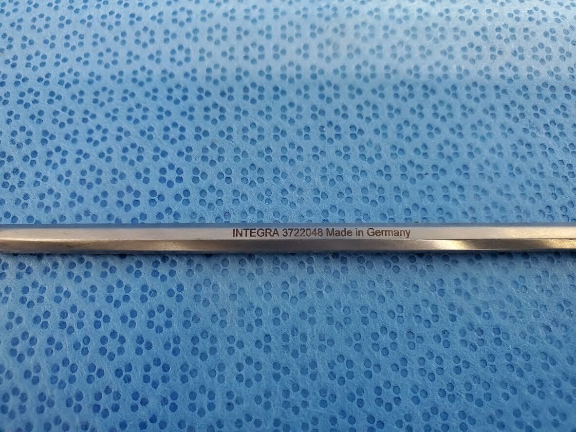 INTEGRA 3722048 Surgical Elevator 1mm X 12mm 15deg ENT — photo 2