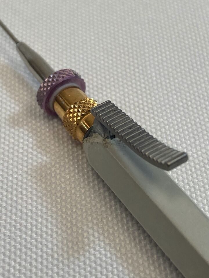 ALCON/GRIESHABER 612.13 Diamond Vertical Grasping Ophthalmic Forcep — photo 6