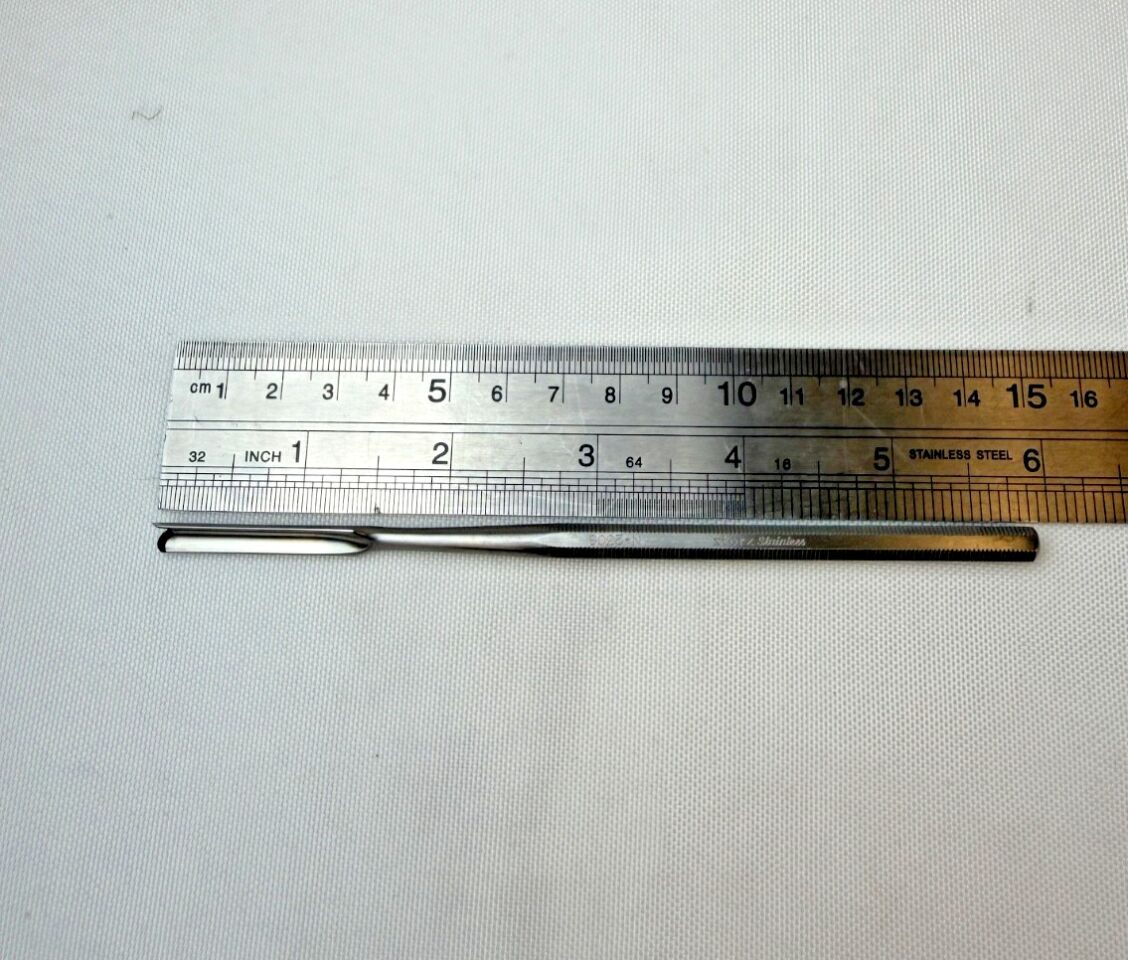 KARL STORZ N2306 Ballenger Chisel 6mm Wide V-shaped Overall Length 6.4" — photo 8