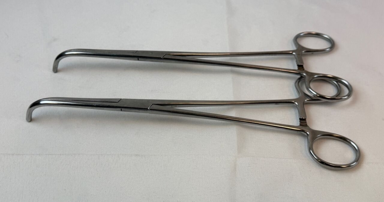 CODMAN 30-8073 Rumel Thoracic Forceps 9.25" Curved — photo 6