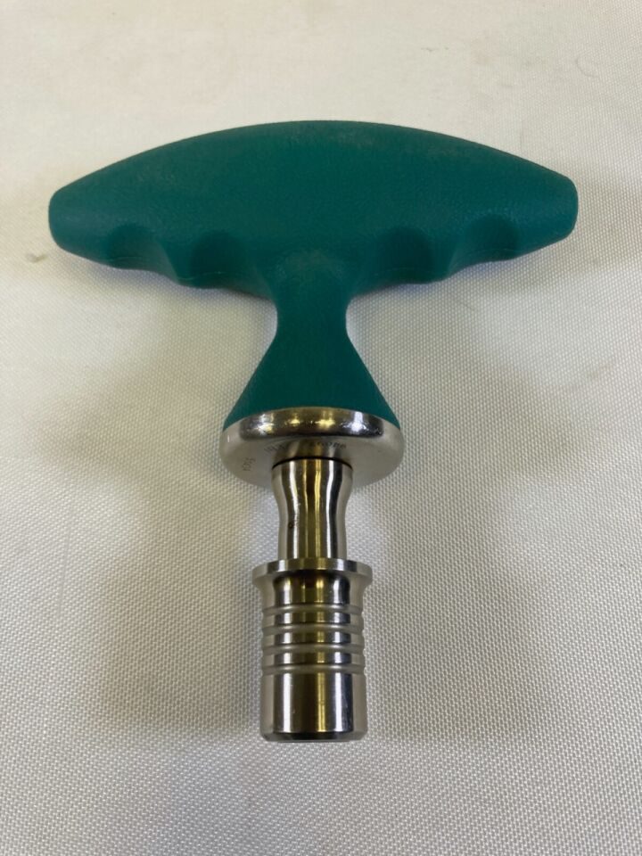EBI BIOMET 94697 Spine Fixed Cannulated T-Handle w 1/4" Quick Connect Orthopedic Spine — photo 1