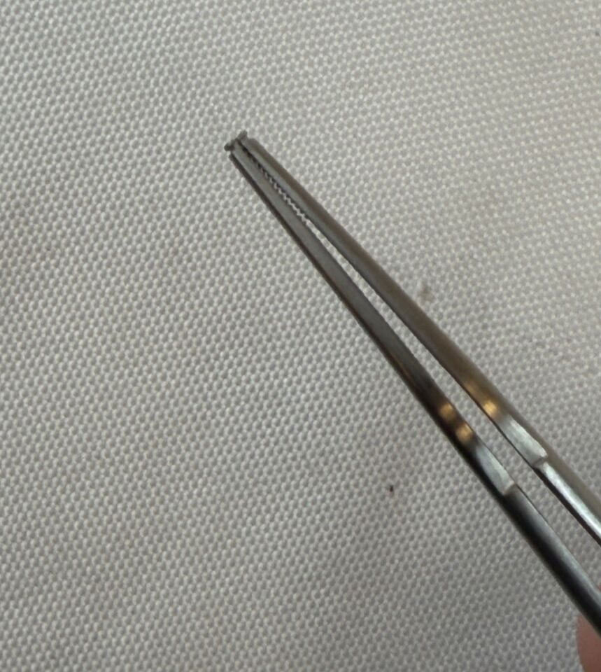 STRYKER 62-18110 CMF Holding Forceps Angled Tips Orthopedics Neurology — photo 4