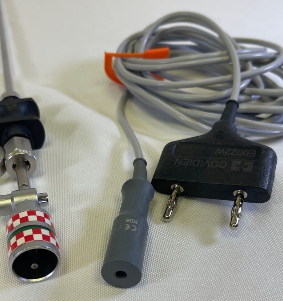 R. WOLF 8383.24 Bipolar Kleppinger Forcep w/ Covidien E0022W Bipolar Cable — photo 6