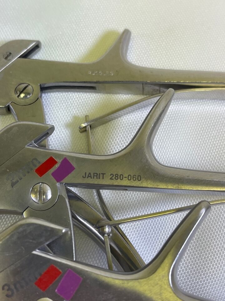 JARIT 1-5mm x 40deg Up x 7" Set of 5 Kerrison Rongeurs — photo 4