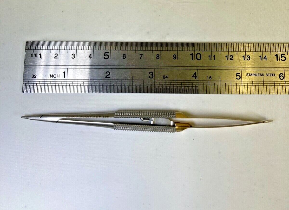 SNOWDEN-PENCER 32-4591 Diamond Jaw Micro Delicate Castroviejo Needle Holder — photo 8