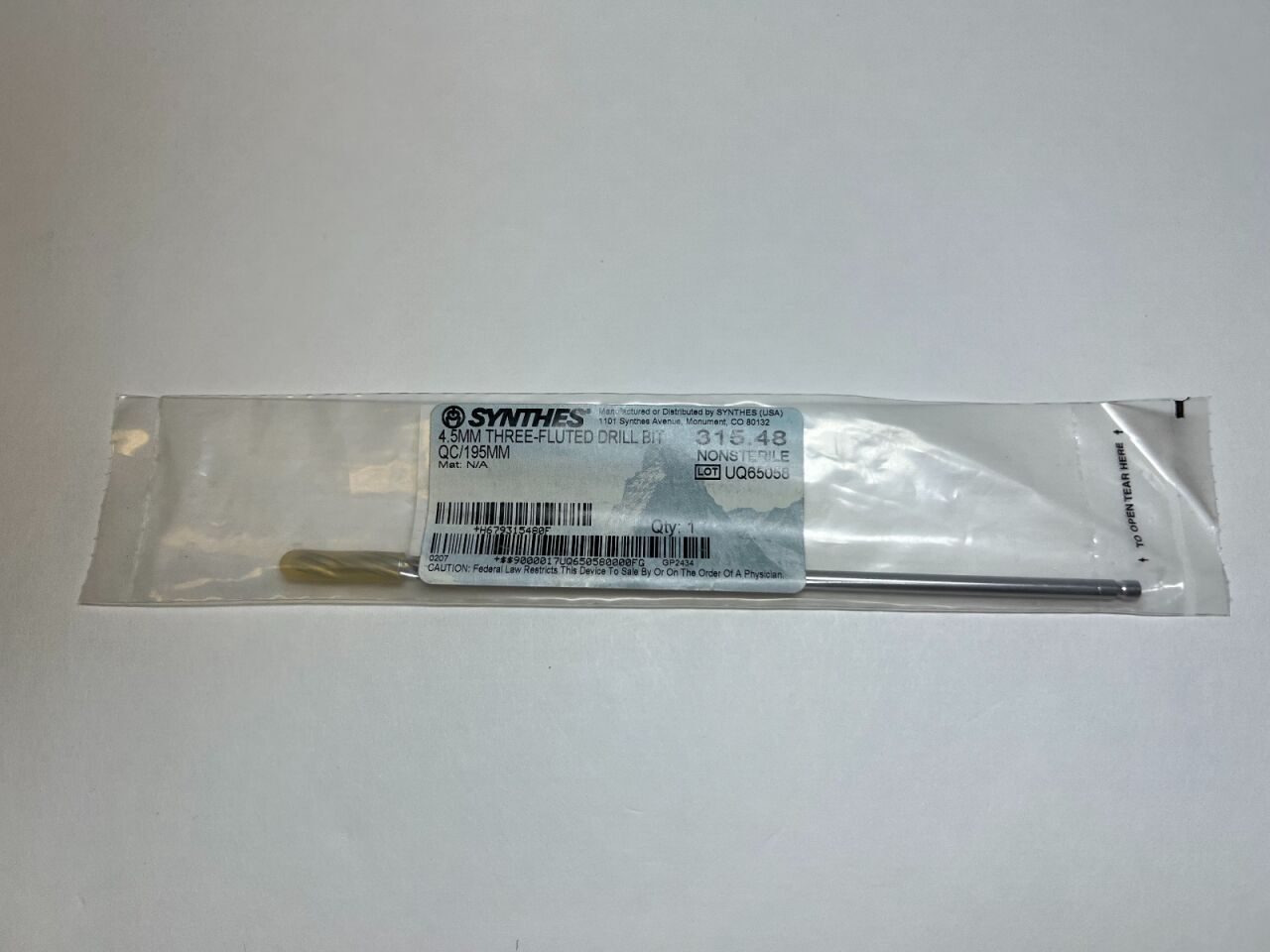 SYNTHES 315.48 4.5mm Flute — photo 2