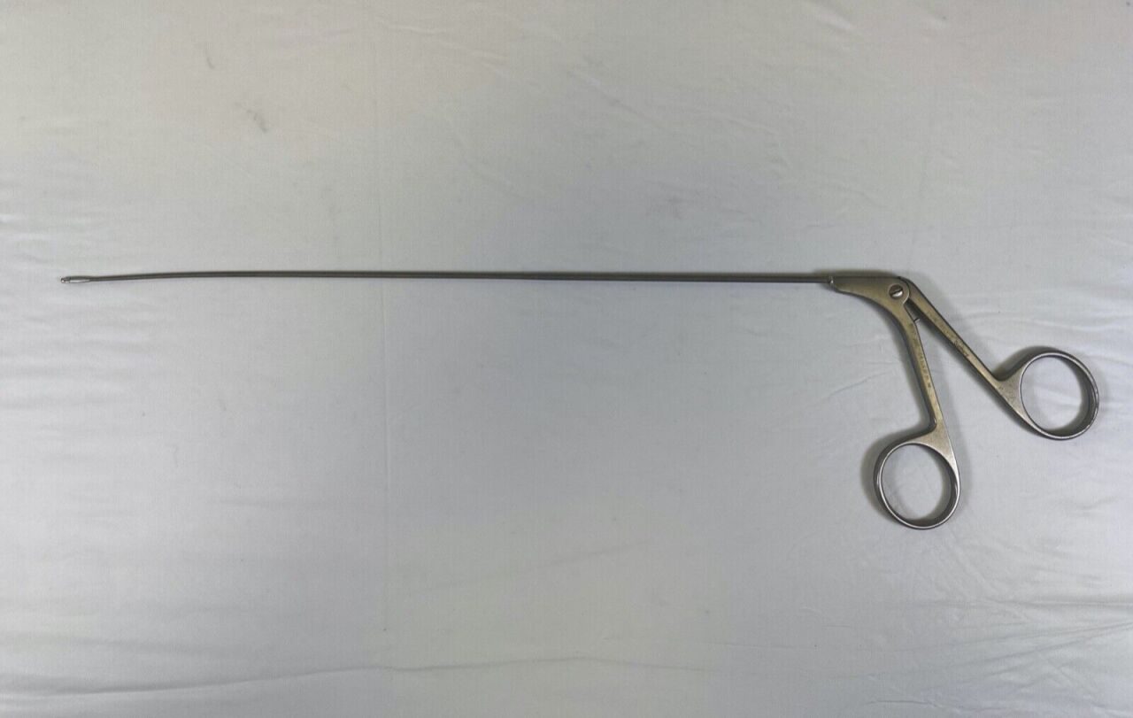 KARL STORZ 8591AM Kleinsasser Mini Forceps 1mm Cup Jaws Straight 23cm — photo 1