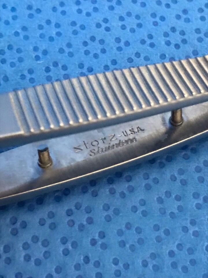 KARL STORZ E1888 S Harms-Tubingen Tying Forceps Straight Ophthalmology — photo 4