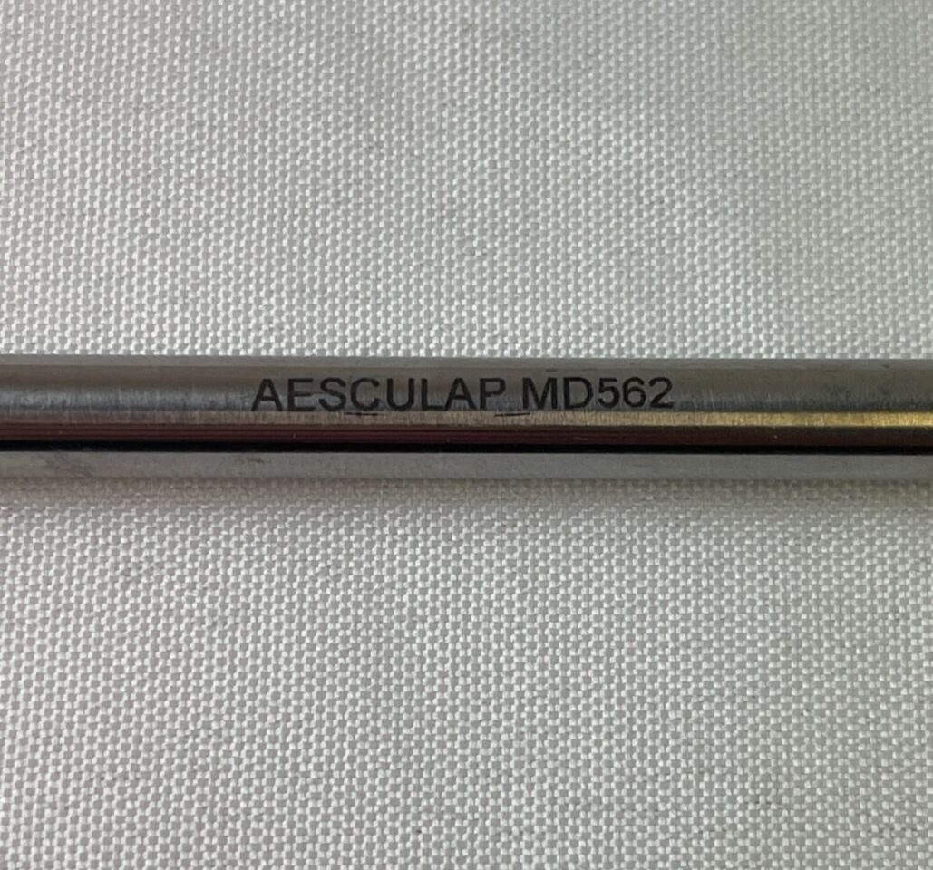 AESCULAP MD562R Dandy Angled Neuro Hook 90deg Blunt Tip 22.5cm — photo 2