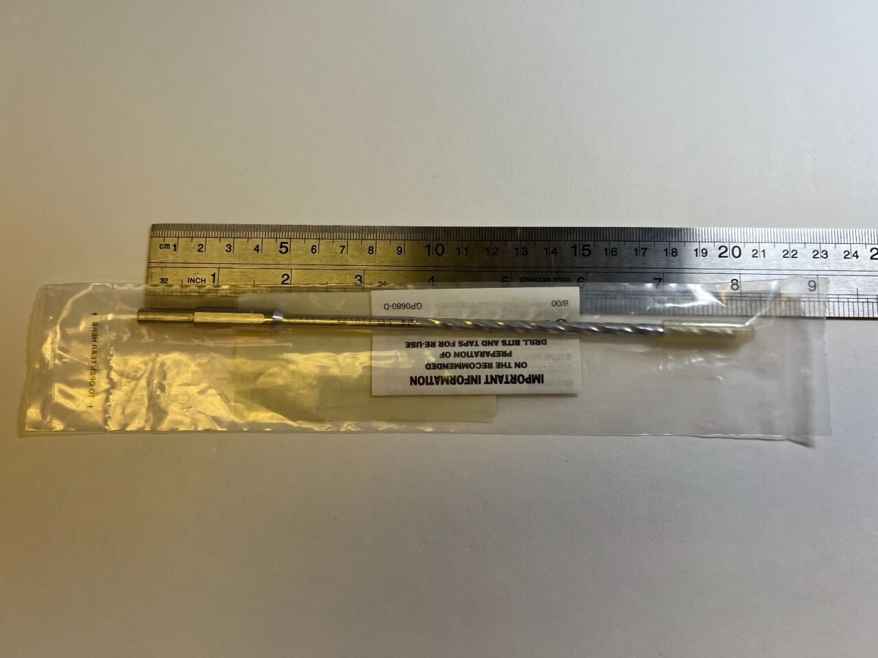 SYNTHES 310.634 4.3mm Cannulated Drill Bit Drill Bit — photo 3