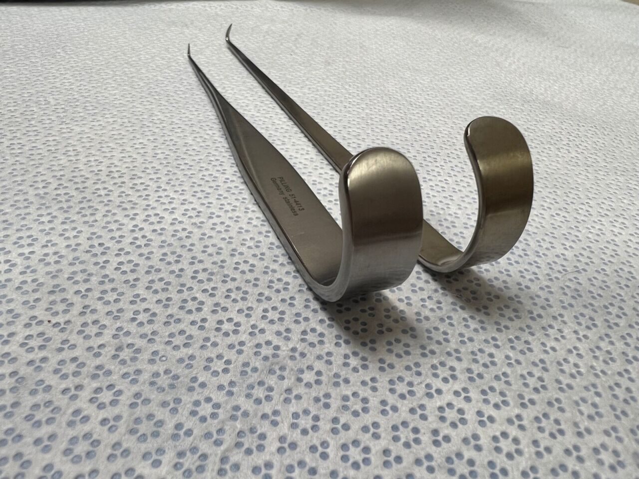 460-420 & 51-4413 Tracheal Hook / Tenaculum Lot of 2 — photo 4
