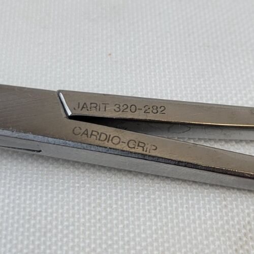 JARIT 320-282 DeBakey Cardio-Grip Aortic Aneurysm Clamp 1x2 Teeth - Set of 2 — photo 6