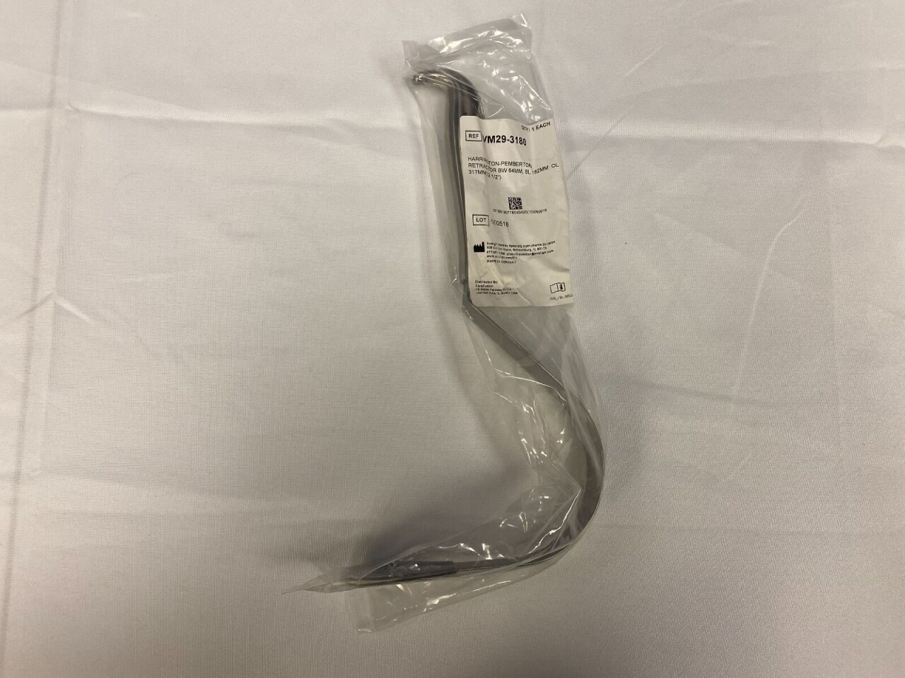 V. MUELLER VM29-3180 Harrington Pemberton Retractor BW 64mm — photo 1