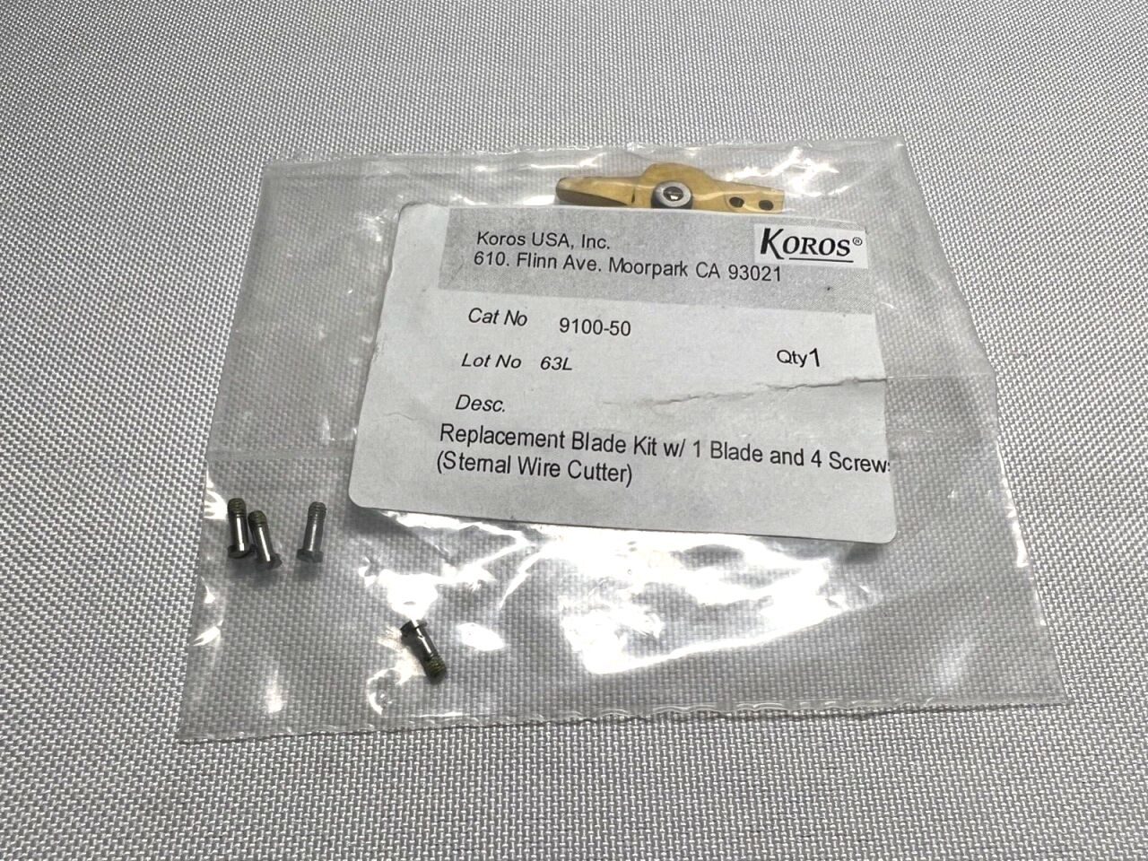 KOROS   USA Inc. Medical Replacement Blade Kit w/ Extra Attachments