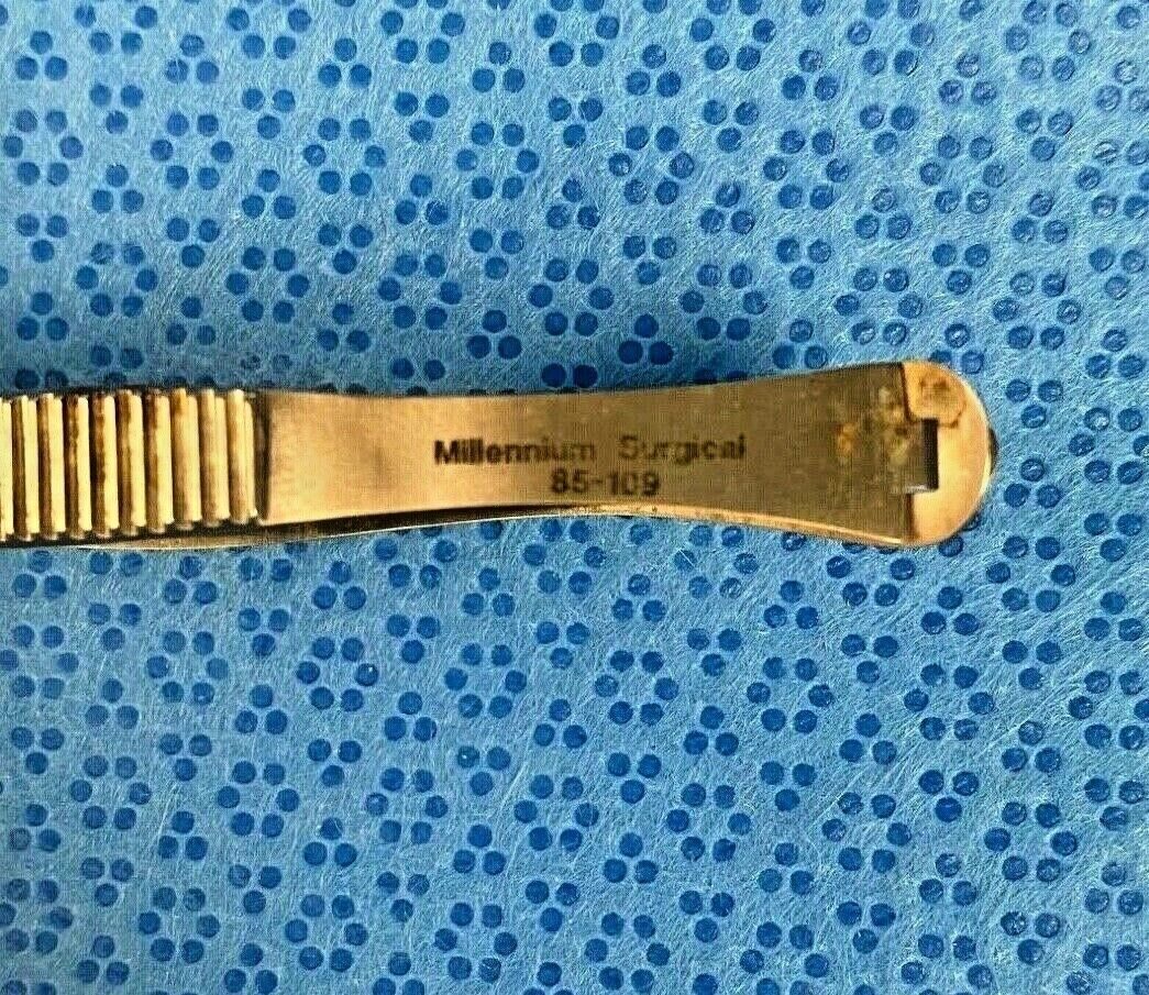 MILLENNIUM SURGICAL 85-109 Vannas Straight Capsulotomy Scissors 84mm Ophthalmic — photo 3
