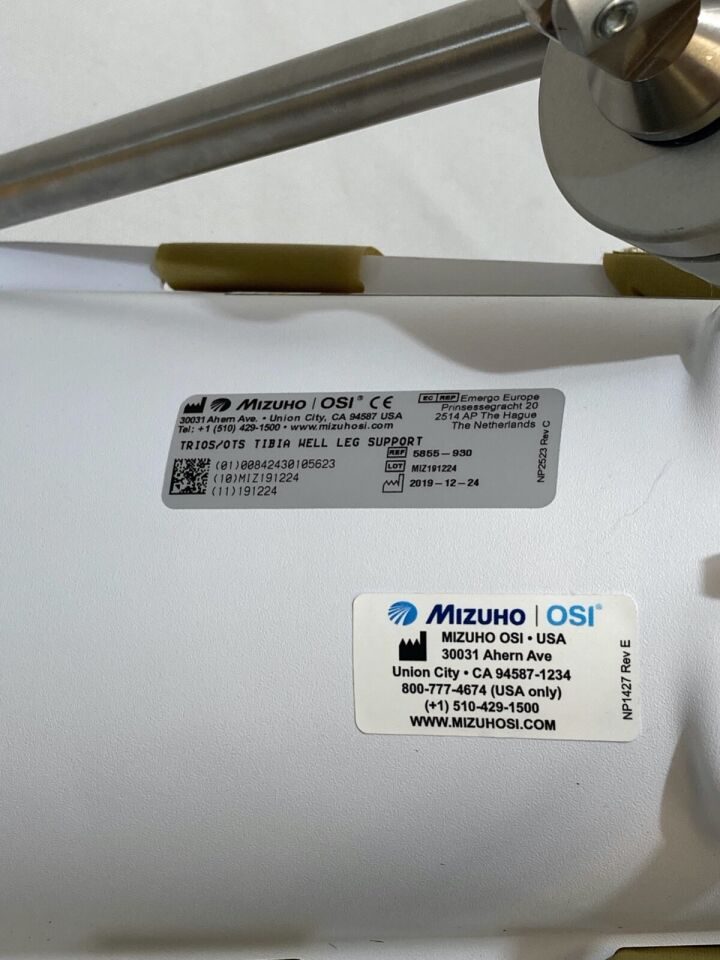 MIZUHO OSI 5855-030 TRIOS & OTS Orthopedic Table — photo 3