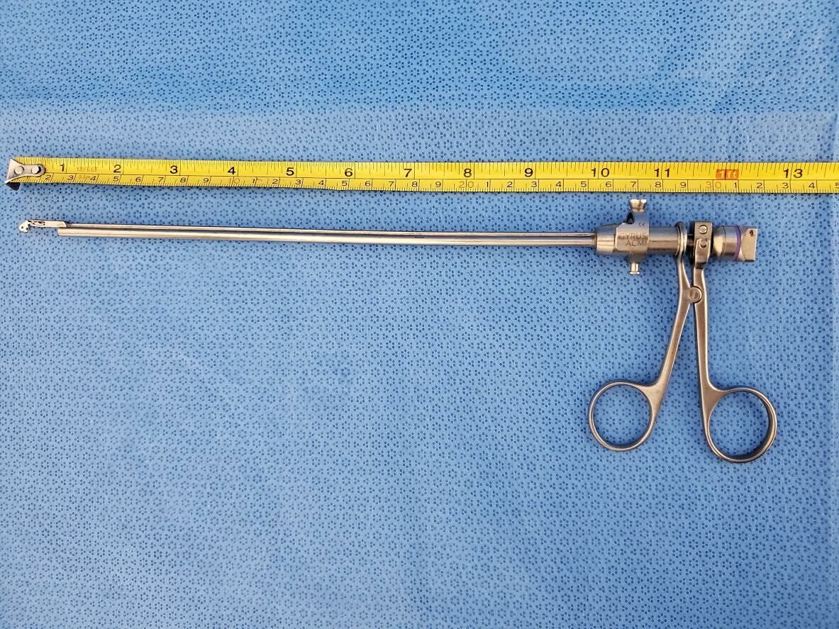 CIRCON ACMI E8213 Elite Rigid Optical Fenestrated Biopsy Cup Forceps — photo 6